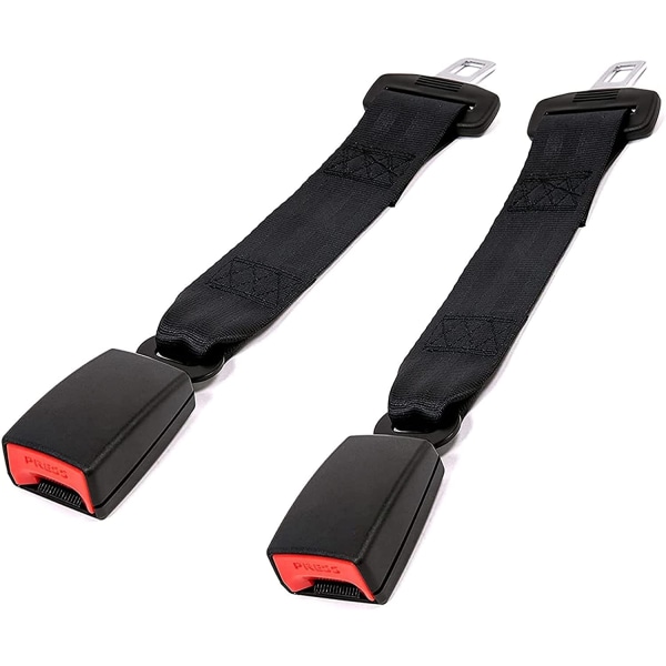 2 st bältesförlängare/bältesförlängare/bältesklämma - justerbar 26-80 cm (36 cm)