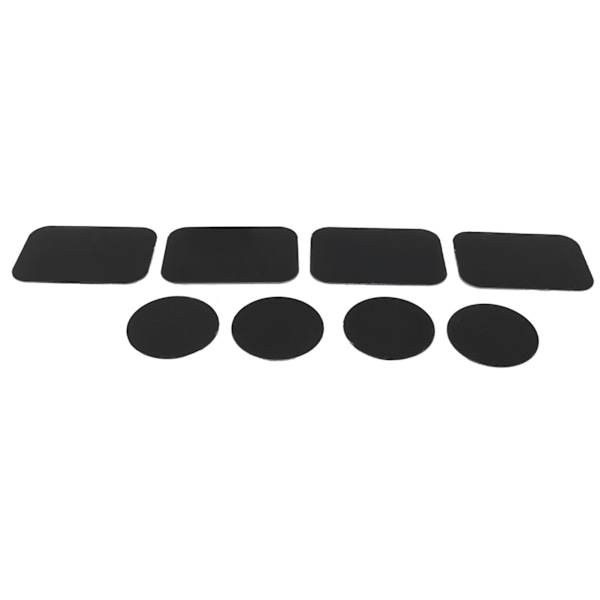 8 st självhäftande metallplattor för magnetisk bilhållare 0.1