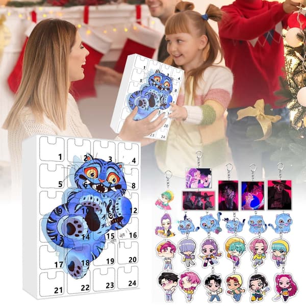 Kpop Devil Hunter Joulukalenteri Joulukuusenkoriste Akryyliriipus D
