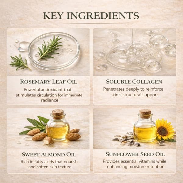 Kollagenuppstramande Kroppsolja 100ml, Närande Lyftbehandling för Slät och Elastisk Hud