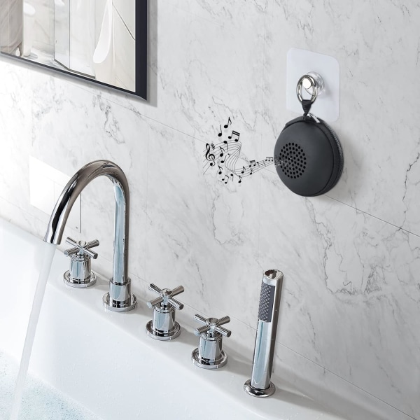 Portabel Bluetooth-högtalare med anpassad basradiator, kort design, IP67 vattentät