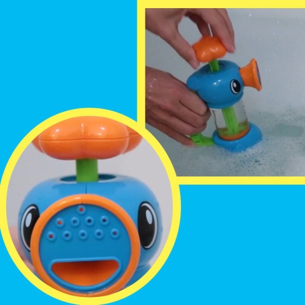 Lasten hauskoja Duck Design -suihkukylpyleluja