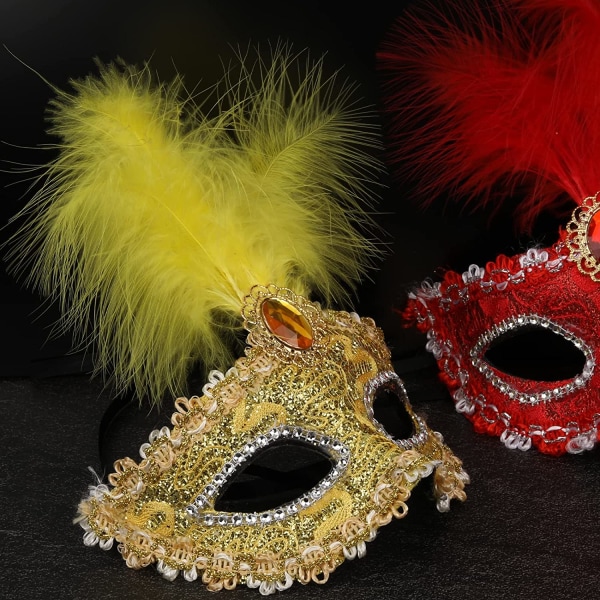 Maskeradmasker, karnevalsmasker, klä ut dig inför maskeradbalincidenten