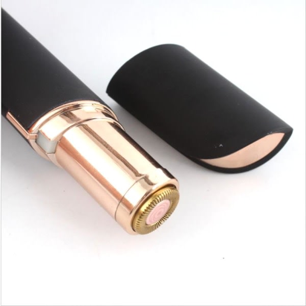 Epilator, trimmer for øyenbryn/ansiktshår/nesehår/bikinilinje - Black