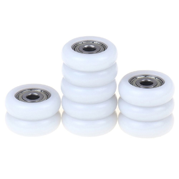 5 stk. Dør- og Vindue Rullehjul Dusj Rulle Glidehjul 5 pcs 5 pcs