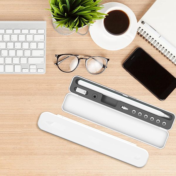 Bærbar opbevaringsboks kompatibel med Apple Pencil 1. generation