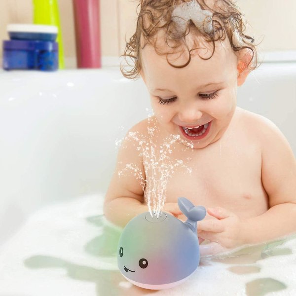 Baby Up Squirt Whale Bath Toys for Kids Automatic Induction