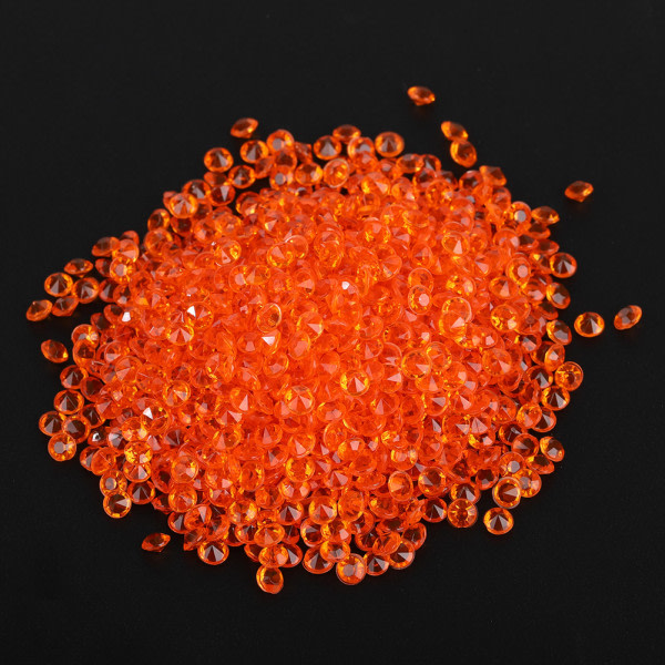 5000 st DIY spetsiga akryl diamant konfetti pärlor för bröllop
