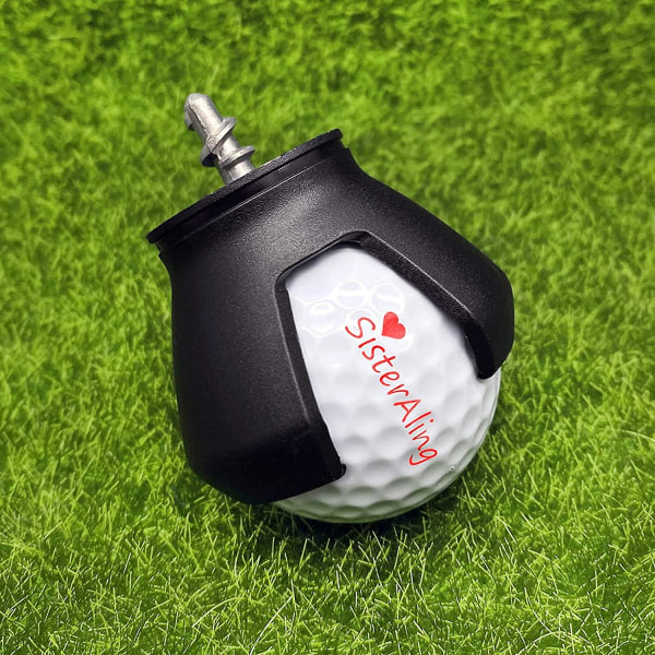 Pin Golf Ball Retriever Grabber Pick Up, Back Saver Claw sat på puttergreb, Sugekop Ball Grabber, Sukker kompatibel med golfskruer Værktøj (3 stk.