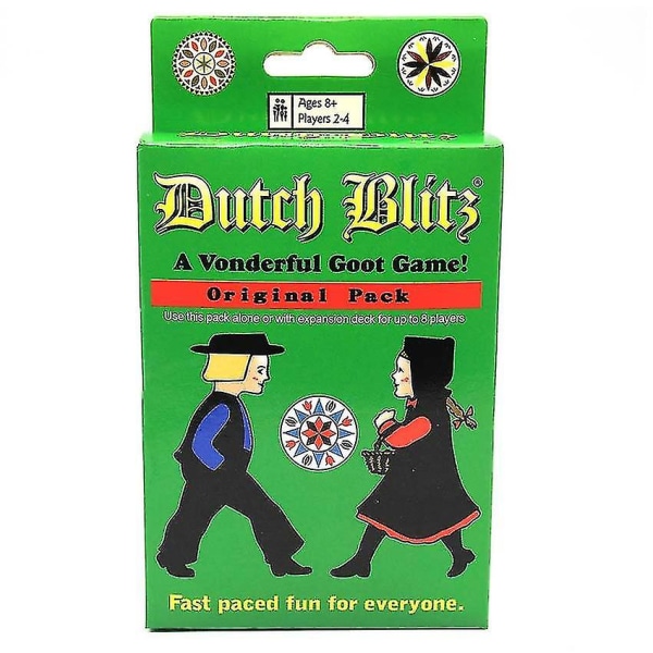 Hollandsk Blitz Party Board Game Card