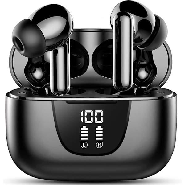 Bluetooth-hörlurar, Trådlösa hörlurar Bluetooth 5.3 In-Ear Hörlurar