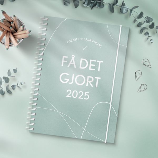 Kalender 2025 Get it done Grön