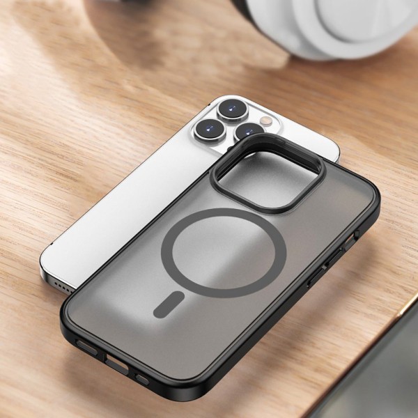 Magnetisk deksel til iPhone 14 Pro, kompatibel med Magsafe Mattes