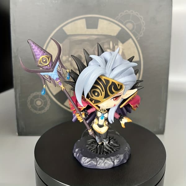 1 st Chibi Anime Spel Chibi Krigarfigur - Samlarobjekt i Chibi-stil med dynamiska poser, Chibi Karaktärsstaty för Bordsrollspel... 1PC Model