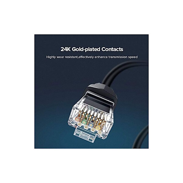 Cat 8 Ethernet-kabel, høyhastighets nettverkskabel (5M)