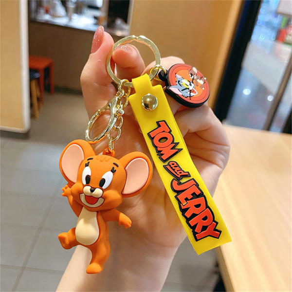 Tom ja Jerry -laukkuriippukoriste avaimenperä B