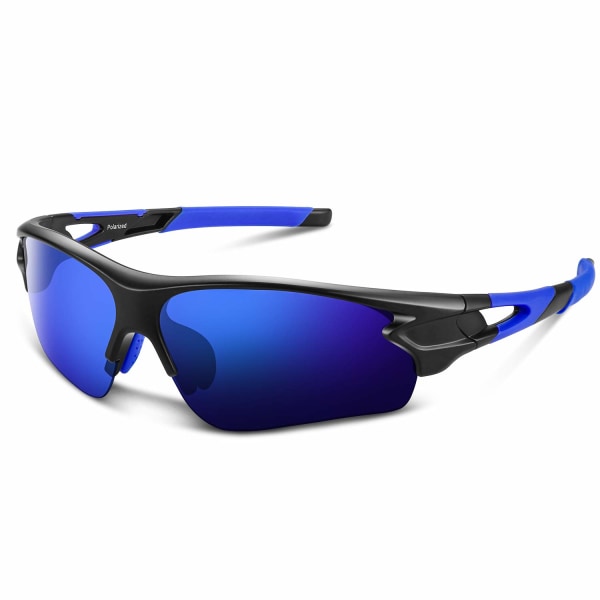 Polariserade sportsolglasögon för män Kvinnor Ungdom Baseball Fiske Cykling Löpning Golf Motorcykelglasögon UV400