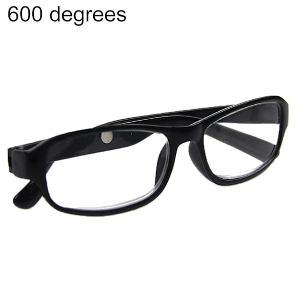 Läsglasögon +4,5 +5,0 +5,5 +6,0 grader Optisk lins Glasögon Glasögon Svart Black 6