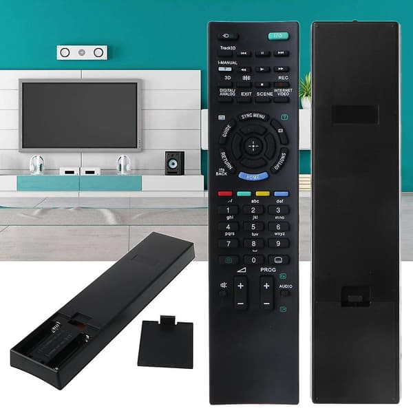 Erstatningsfjernkontroll for RM-ED041 RM-ED045 RM-ED047 RM-ED053 TV Black