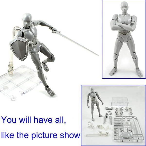 2.0 Action Figure -malli Shf Body Kun -nukelle Pvc Body-chan Dx -setti [dB} Female