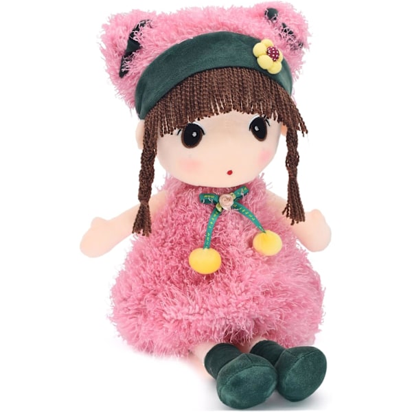 HWD Kawaii 17 tommers Plukket Kosedyr Jente Dukke God Gave til Barn Baby Elsker. (Rosa) 3