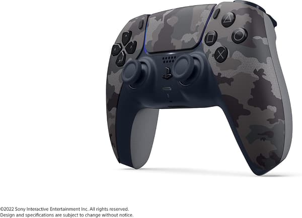 1-pak PS Controller DoubleShock Trådløs til Playstation Gamepad black camouflage