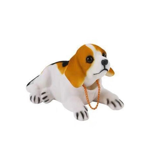 Ristende hodehund nikkende flekkete hund 2 2 2 2