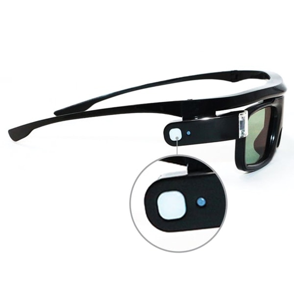 3D-glasögon med aktiv slutare, uppladdningsbara glasögon för DLP-Link Optama för Acer för BenQ för ViewSonic för Sharp-projektorer