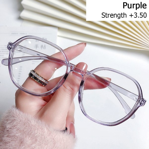 Mordely Læsebriller Børnssynsbriller LILJA STRENGTH +3,50 lilla purple Strength +3.50-Strength +3.50