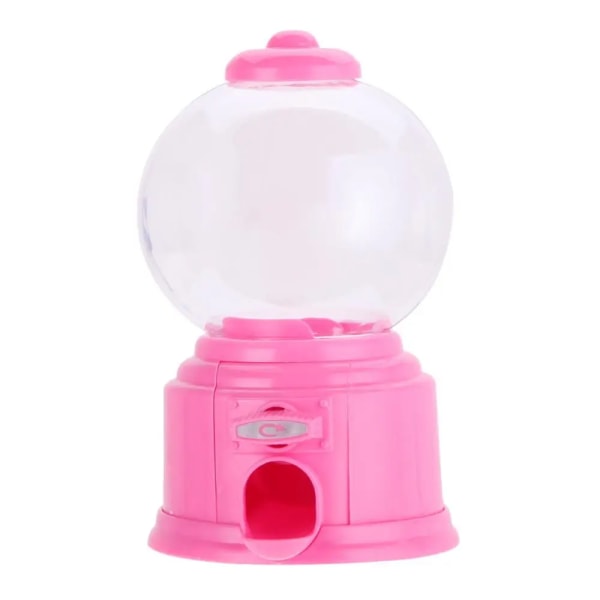 Slikmaskine Slikmaskine Sparegris Indbetalingsboks Børnepenge Sparekasseautomat Møntbank Børnelegetøj Børn Present Pink Pink Pink