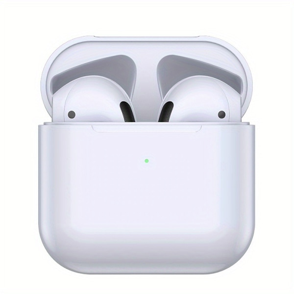 Earpods Pro 5 Trådløse Bluetooth Øretelefoner Headset med Omdøb GPS Support Ios/android Hvid 4.4*4.5*2.1cm