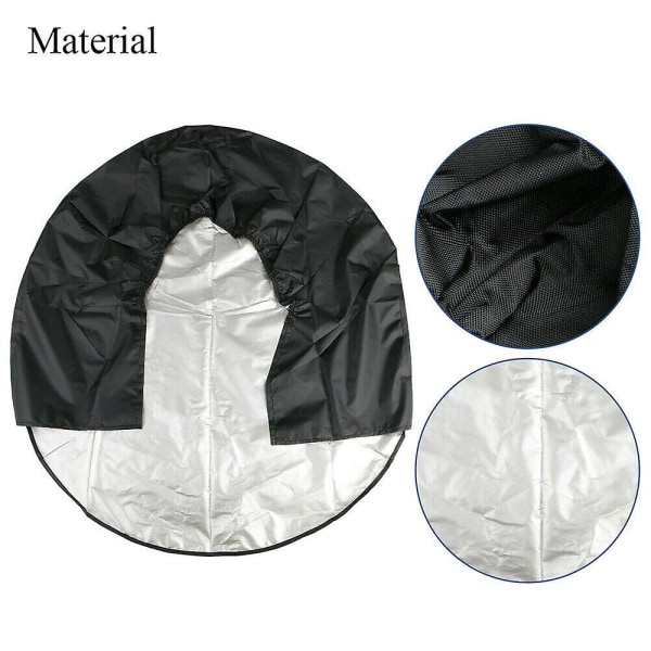 4 waterproof tire covers for spare tire trailer RV tire covers