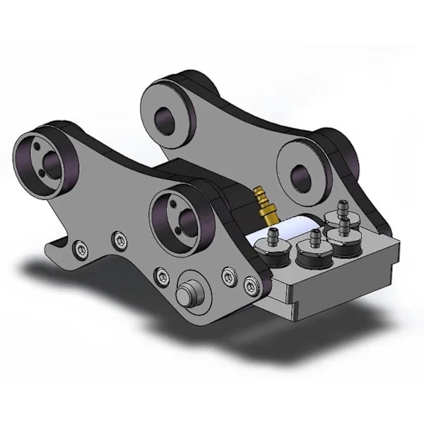 1:20 Kauko-ohjattava Kaivinkone Dumpperi Puskutraktori 2.4Ghz RC Lelukuorma-autot Lapsille Gray