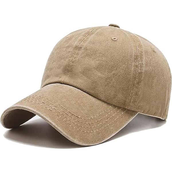 Basebollkeps Golf Dad Hat Justerbar Original Klassisk Låg Profil Bomullshatt