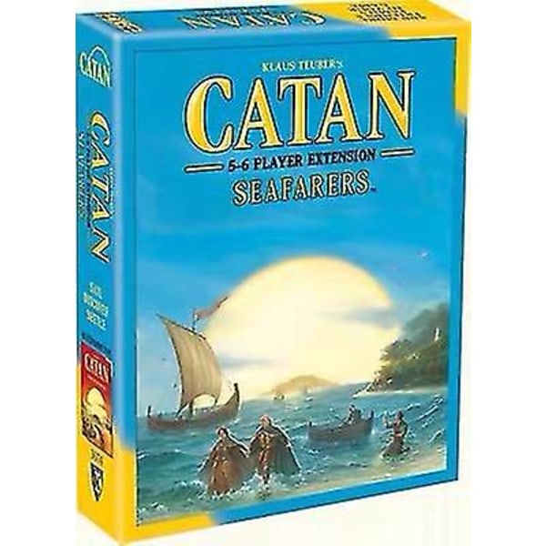 Catan Island brætspil engelsk version af det afslappede puslespil mod spillet velegnet til fester Ocean 5-6 Expansion