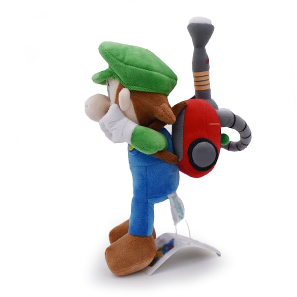 Super Mario Luigi's Mansion 2 Luigi Plys Legetøj Dukke Teddy Stoppet Dyr 10\"