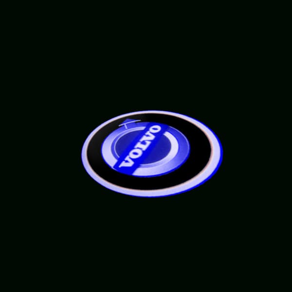 Tilpasset Volvo Velkomstlys S90 S80L S60L XC60 Ettermontering Laserprojeksjon Dørlys (2 stk)