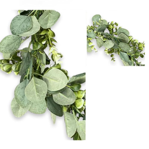 Hårblomstkrone kunstig blomstkrone brudekrone til bryllup