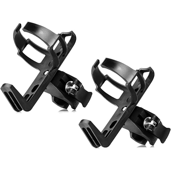 Flaskeholder for sykkel, sett med 2 koppholdere, sykkelkoppholder