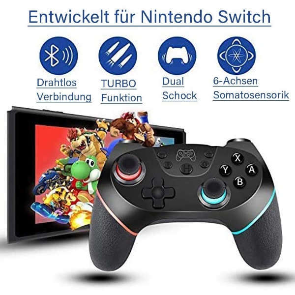 Switch Controller til Nintendo, Wireless Pro Controller til Switch Lite