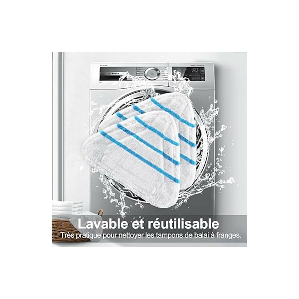 Kankaat Silvercrest Lidl Universal Steam Mop -lisävarusteille höyrypuhdistimille