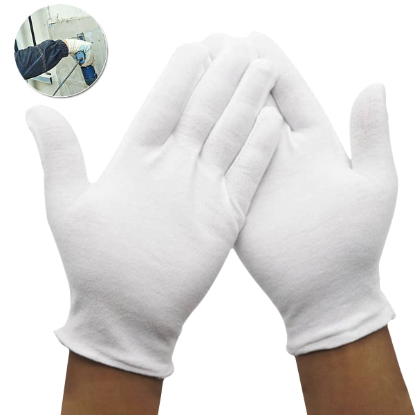 Arbeidshansker Builders Waiters Magician Hand Protect Safety Glove 6 pair