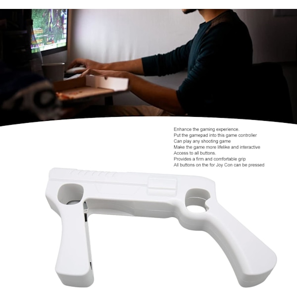 Pistolkontroll for N Switch, Skytespill Pistolkontrollhåndtak for Switch Jaktspill
