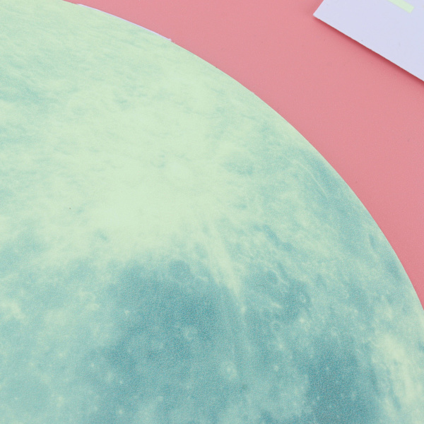 Planet Star Vægstickers Lysende Vægmærker til Børneværelser