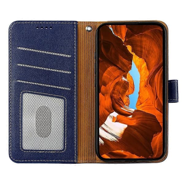 Xiaomi Redmi 15 5G Mobilskal med RFID-blockering & Magnetlås Blue