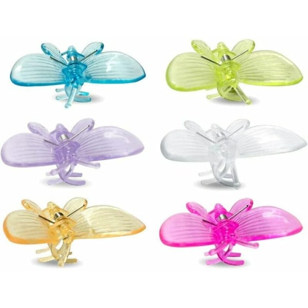 30 st Butterfly Orchid Clips, Plant Clips, Garden Holder Clips, Cute Flower Clips