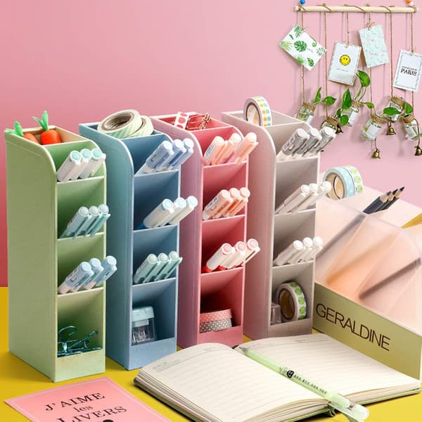 4 stk Multifunksjonelle Penneholdere, Barnebord