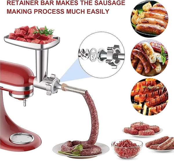 KitchenAid kødhakker tilbehør, KitchenAid kødhakker til