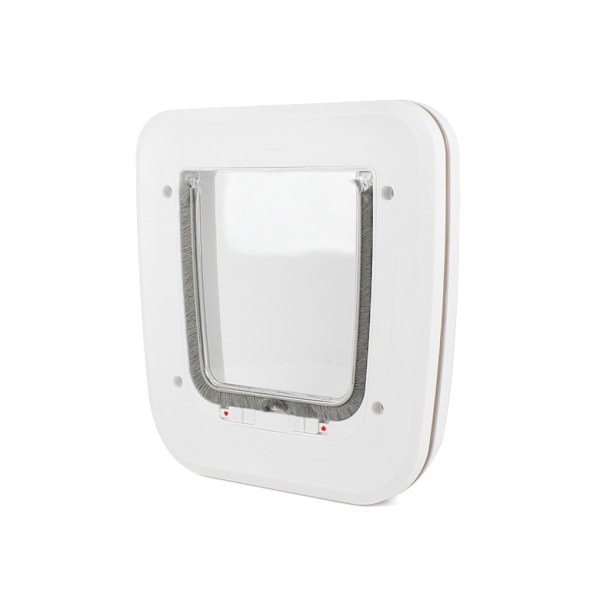 Mikrochip Kattelem 2024 - Hvid Selektiv Adgang Nem Installation 4 Manuelle Låsemuligheder