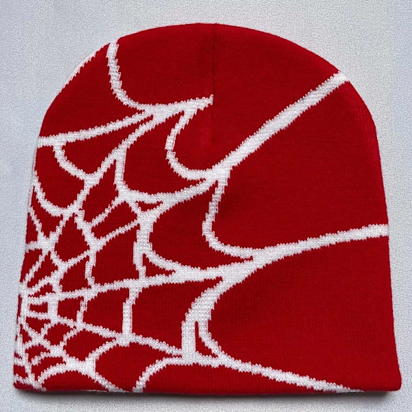 Stickad mössa för vintermössa Mjuk spindelväv Baggy Slouchy Stickade vintervarma mössor för kallt väder Skate Cap C
